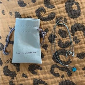 David Yurman Châtelaine Pendant Blue Topaz